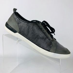 Calvin Klein Tanita Grey Fashion Sneakers Size: 9